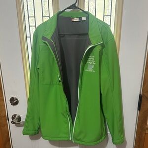 Green Softshell Jacket
